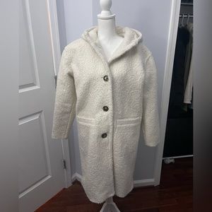 Beautiful winter coat with hood